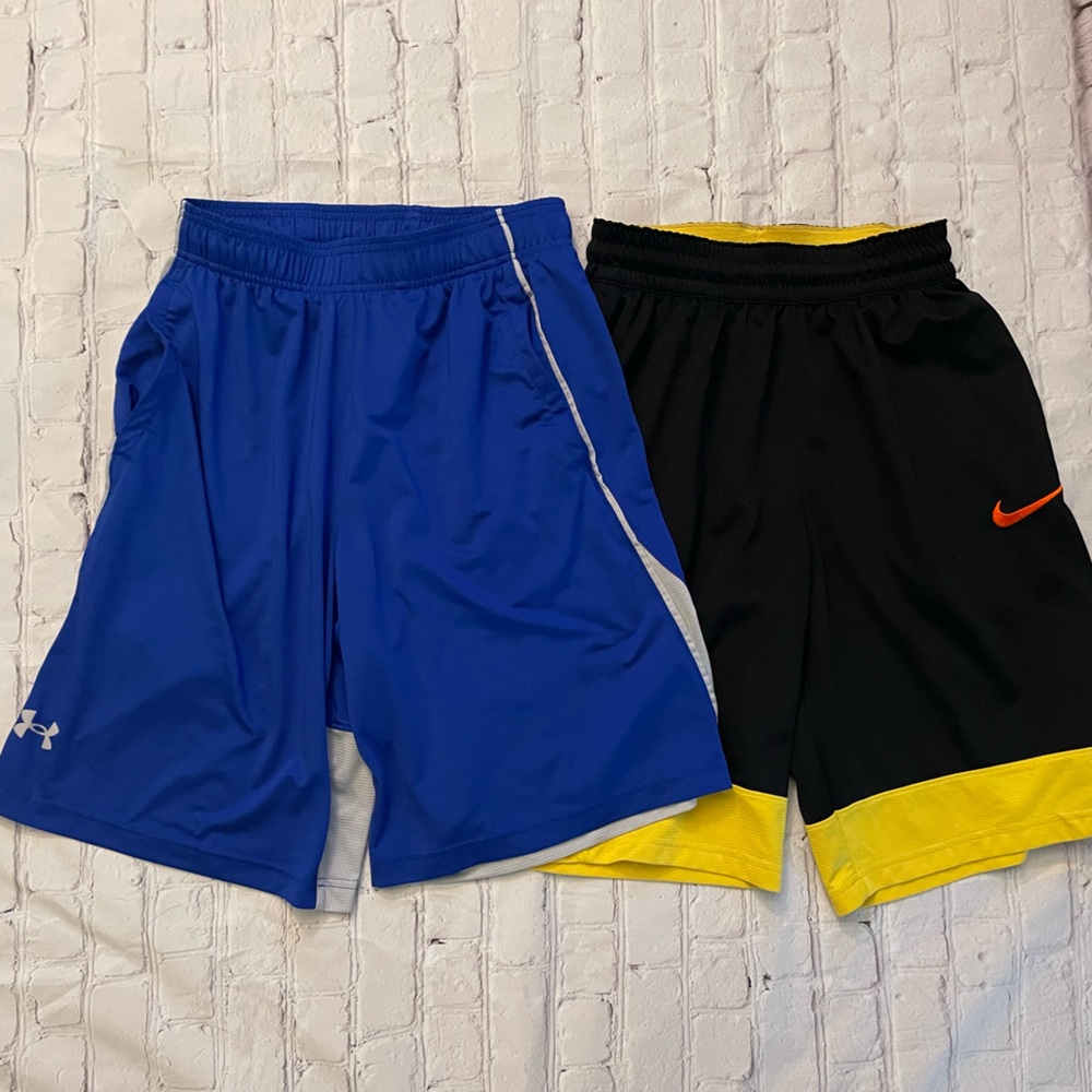 Lot of two Men’s Small Shorts - Nike, Under Armour